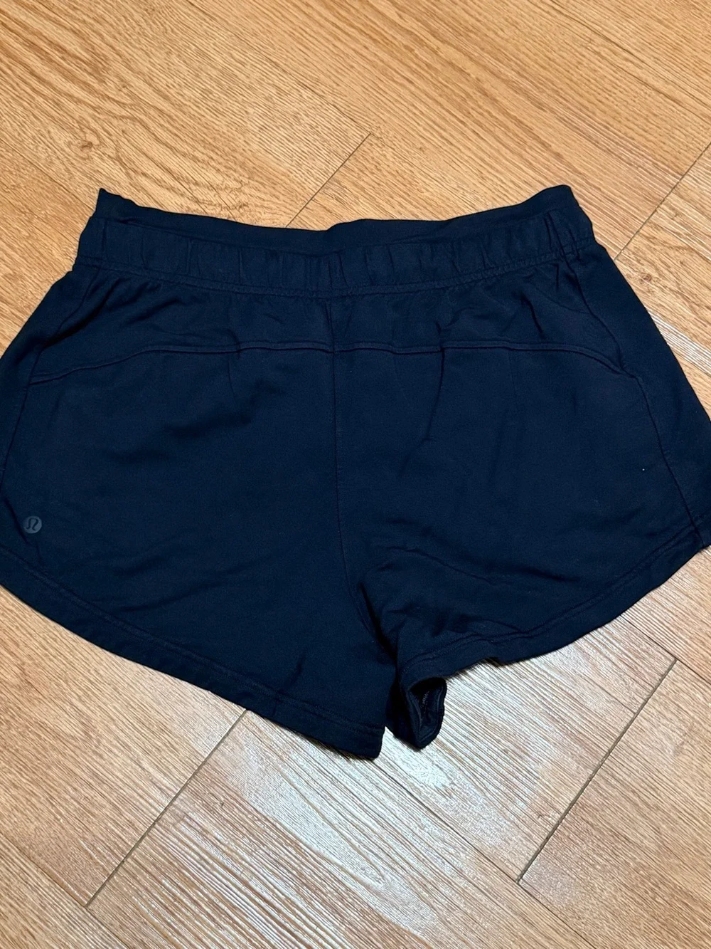 Lululemon Everyday Women's Black Drawstring Lounge Shorts